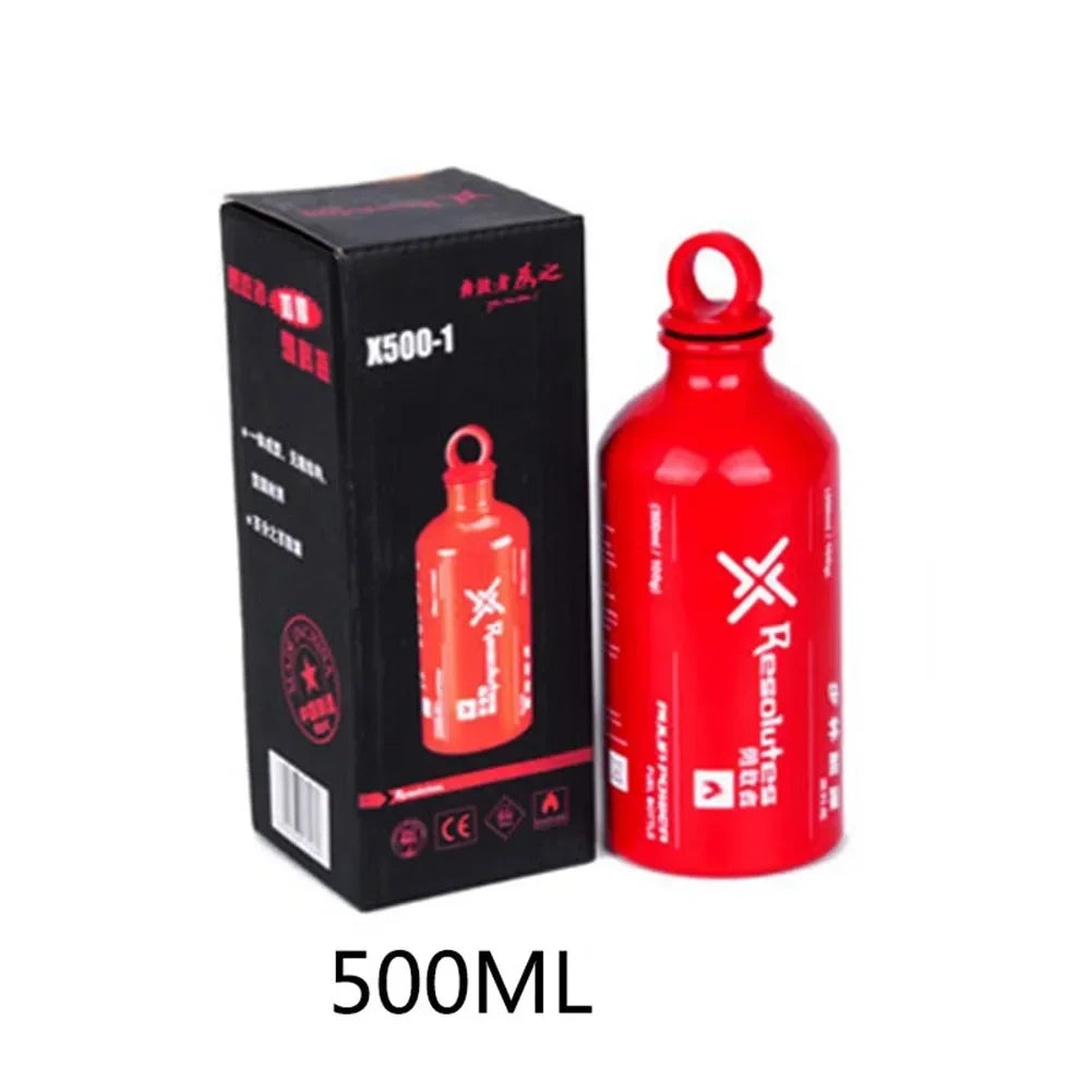 1500/1000/750/500 ML Outdoor Gas Oil Fuel Bottle Motorcycle Emergency Petrol Gasoline Canister Camping Cooking Stove Fuel Bottle