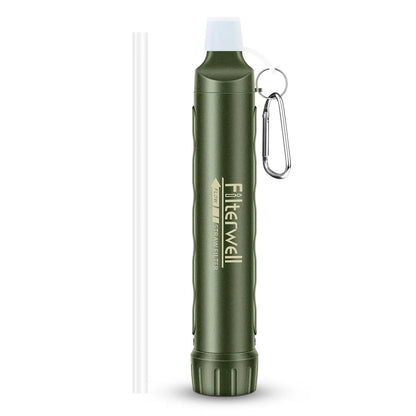 Water Filter Personal Purifier Simple Outdoor Portable Equipment Disaster Prevention Mountaineering Earthquake Lightweight Small