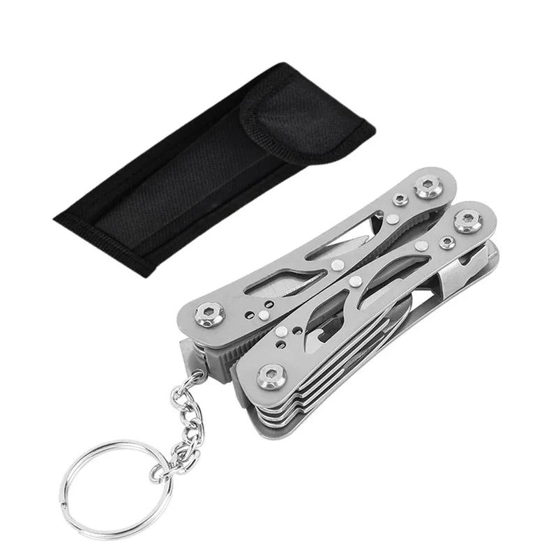 EDC Multitool – Daugiafunkcis Įrankis su Replėmis ir Peiliuku taktika24
